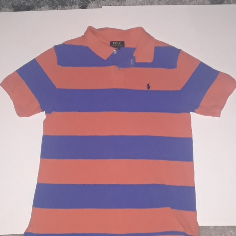 NWOT Vintage polo ralph lauren 2 tone striped